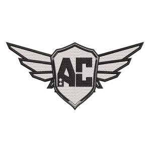 Best AC Wings Embroidery logo.
