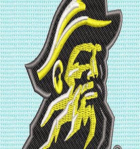 Best Appalachian Mountaineers Embroidery logo.
