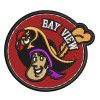 Best Bay View Embroidery logo Design.