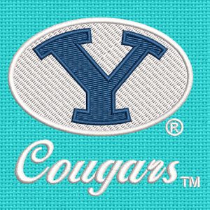 Best Cougars Embroidery logo.