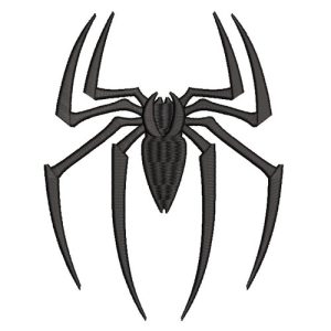 Best Black Spider Embroidery logo.