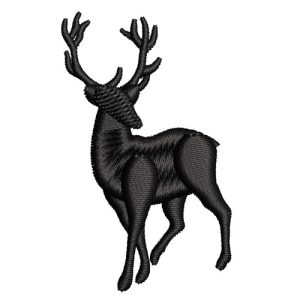 Deer Embroidery logo vetor emb designs deer logo embroidery deer embroidery design free