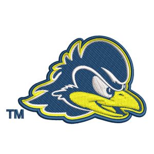 Best Delaware Blue Hens Embroidery logo.