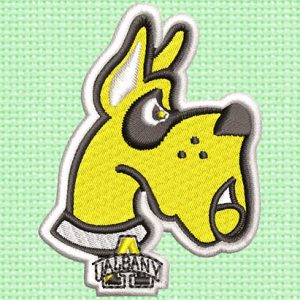 Best Donkey 3d puff Embroidery logo.