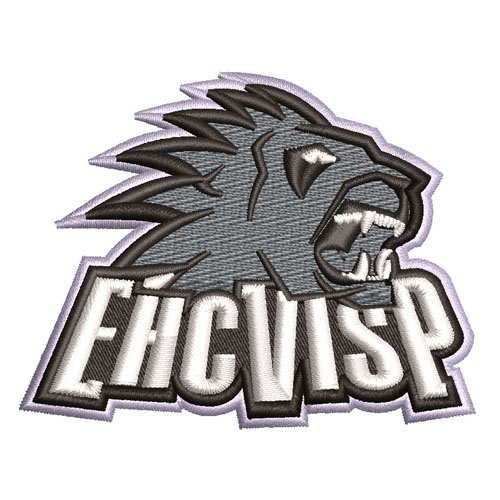 Best Ehcvisp Lion 3d puff Embroidery logo.