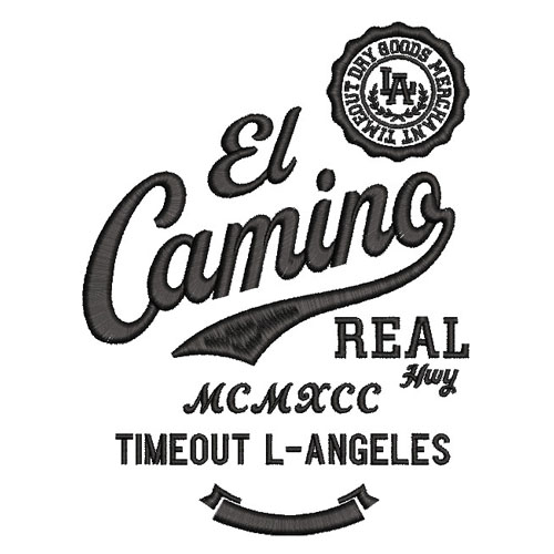 Best El Caminq Embroidery logo.