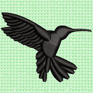 Best Humming Birds Embroidery logo.
