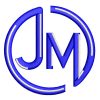Best Letter JM Embroidery logo.