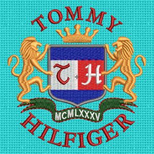 Best Tommy Hilfiger Embroidery logo.