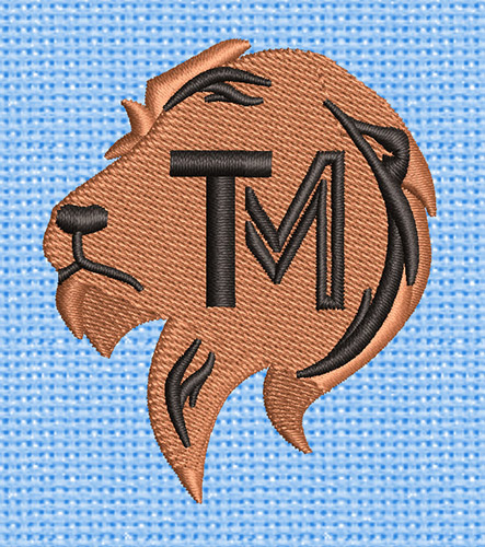 Best Lion TM Embroidery logo.