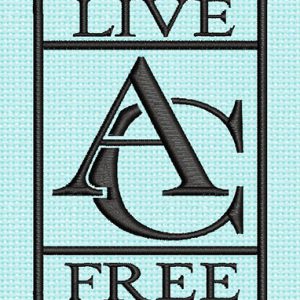 Best Live AC Free Embroidery logo.