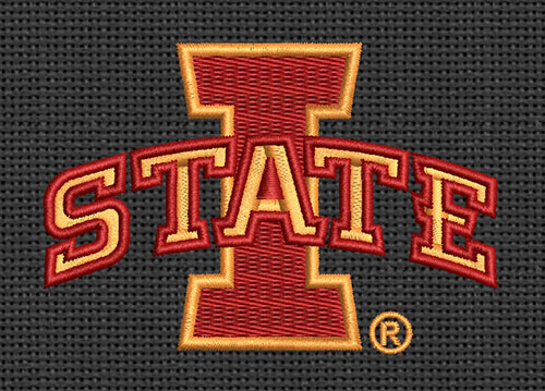 Best Lowa State Cyclones Embroidery logo.
