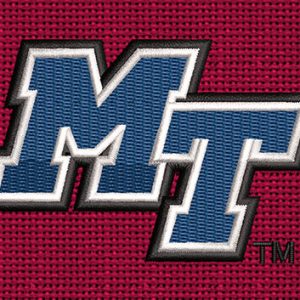 Middle Tennessee University Embroidery logo vector emb embroidery design middle tennessee state university images university