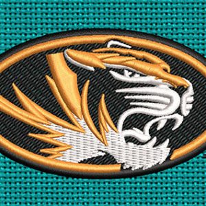 Best Missouri Tigers Embroidery logo.