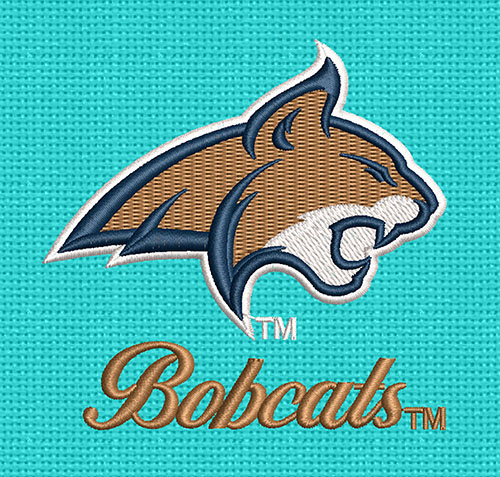 Montana State Bobcats Embroidery logo vector emb embroidery bozeman embroidery logo montana state university montana state emblem