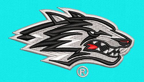 Best New Mexico Lobos Embroidery logo.