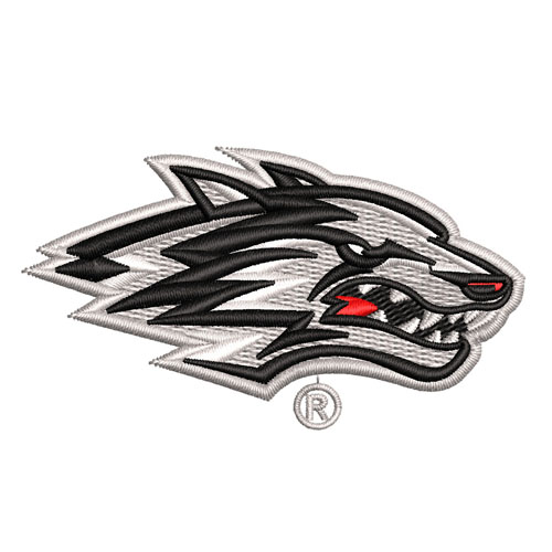 Best New Mexico Lobos Embroidery logo.