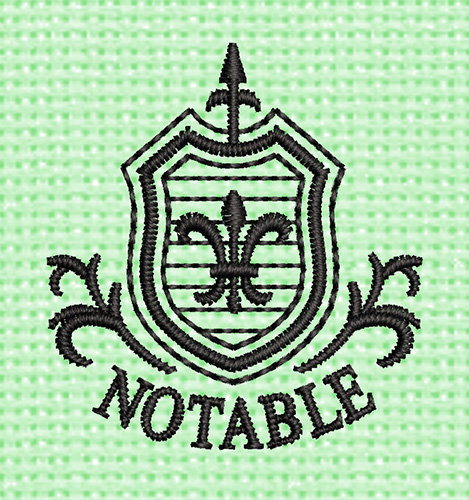 Best Notable vector Embroidery logo.
