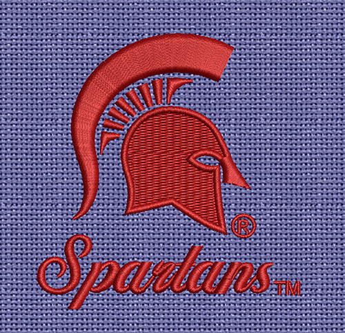Best Spartans Embroidery logo.