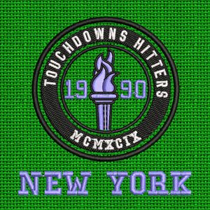 Best Touch Downs Hitters Embroidery logo.