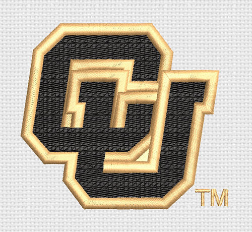 Best University Of Colorado Embroidery logo.