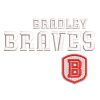 Best Bradley Braves Embroidery logo.