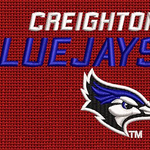 Best Creighton Blue Jays Embroidery logo.