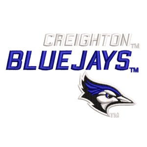 Best Creighton Blue Jays Embroidery logo.