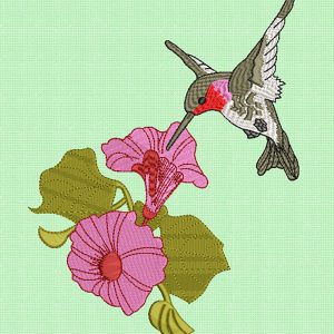 Best Flower Bird Embroidery logo.