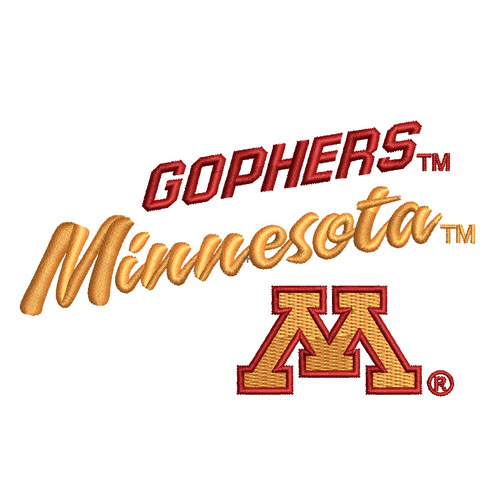 Best Gopherstm Minnesota Embroidery logo.