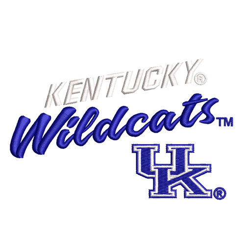 Best Kentucky Widcats Embroidery logo.