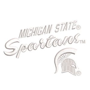 Best Michigan State Spartans Embroidery logo.