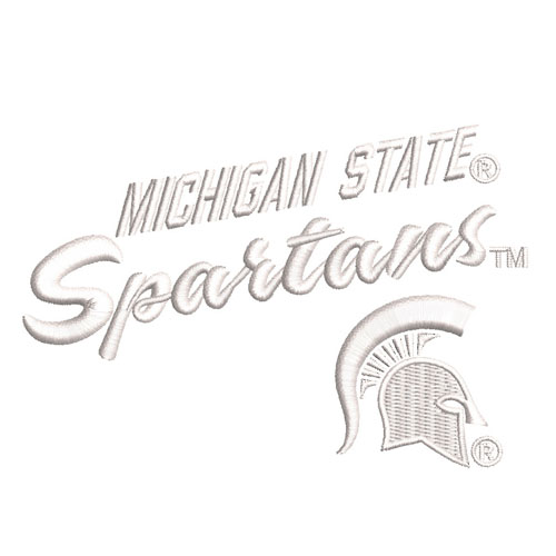 Best Michigan State Spartans Embroidery logo.