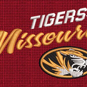 Best Missouri Tigers Embroidery logo.