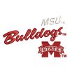 Best MSU Bulldogs State Embroidery logo.