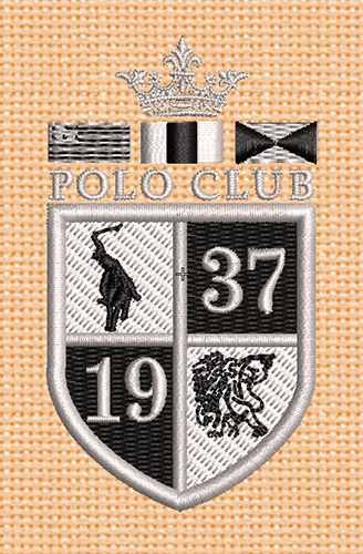 Best Polo Club 1937 Embroidery logo.