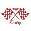 Best Racing Flag Embroidery logo.