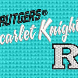 Best Rutgers Scarlet Knights Embroidery logo.