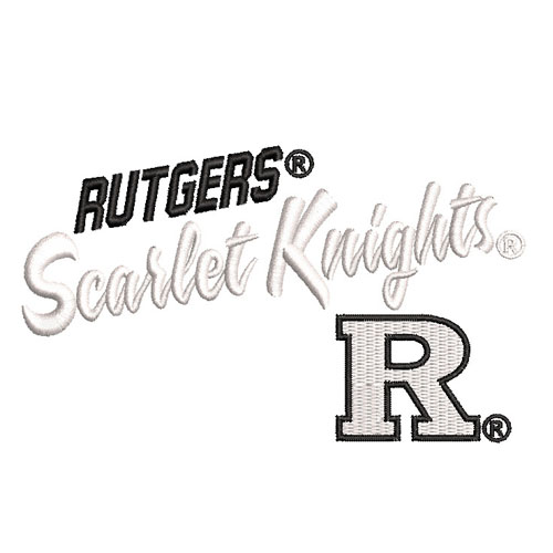 Best Rutgers Scarlet Knights Embroidery logo.