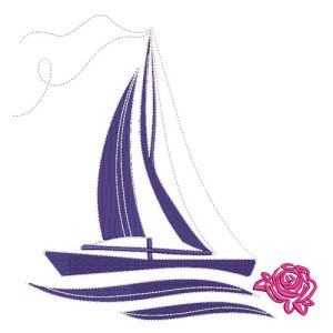 Best Sailboat Embroidery logo.