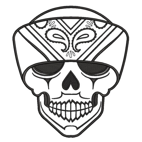 Best Skull Head Embroidery logo.