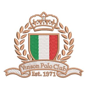 Best Vinson Polo Club Embroidery logo.