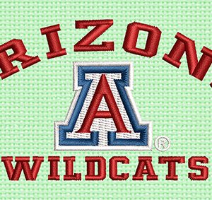 Best Arizona Wildcats Embroidery logo.