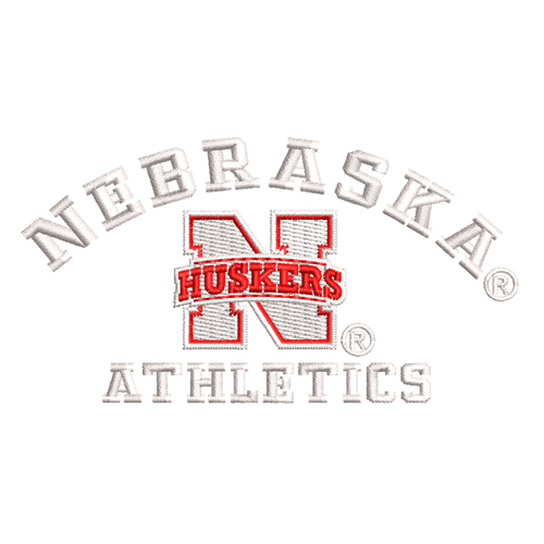 Best Athletics Nebraska Embroidery logo.