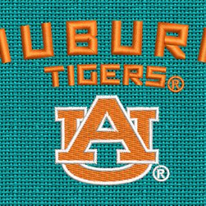 Best Auburn Tigers UA Embroidery logo.