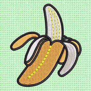 Best Banana Fruit Embroidery logo.