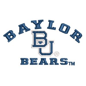 Best Baylor Bears Embroidery logo.