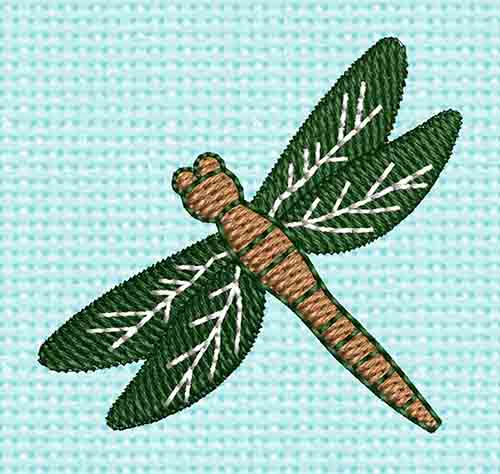 Best Dragonfly Embroidery logo.