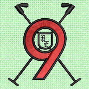 Best Golf Nine Embroidery logo.