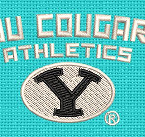 Best Byu Cougars Athletics Embroidery logo.